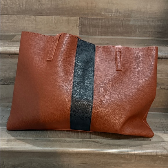 Vince Camuto Handbags - Vince Camuto Brown and Black Bag